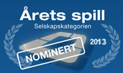 Nomineret - Årets spil Norge 2013 - Selskab