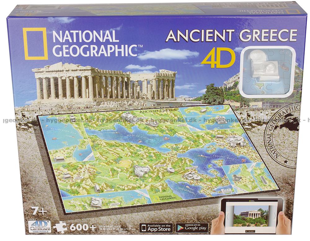 Buy 4D National Geographic Ancient Greece, 600 pieces!
