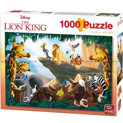 Disney: Løvernes Konge - Samlet, 1000 brikker