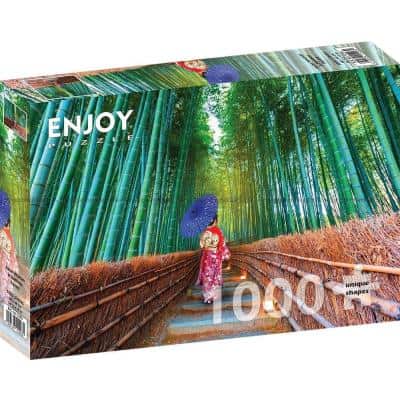 Kvinden i bambusskoven, 1000 brikker