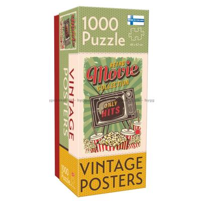 Vintage Posters: Filmaften, 1000 brikker