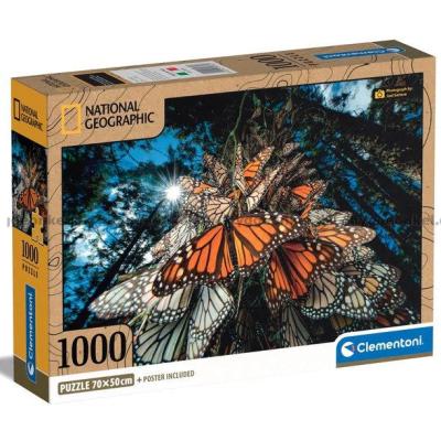 National Geographic: Monark sommerfugle, 1000 brikker