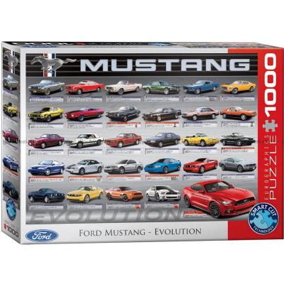 Mustang biler, 1000 brikker