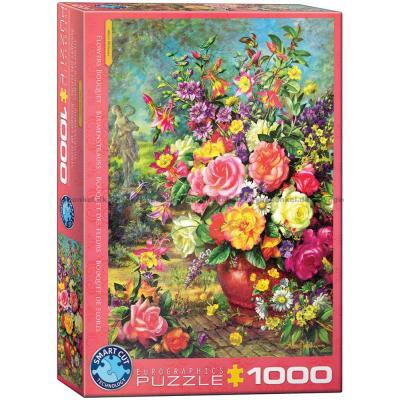 Williams: Blomsterbuket, 1000 brikker