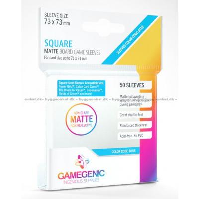 Kortlommer: Gamegenic - 50 stk 73 x 73 mm - matte