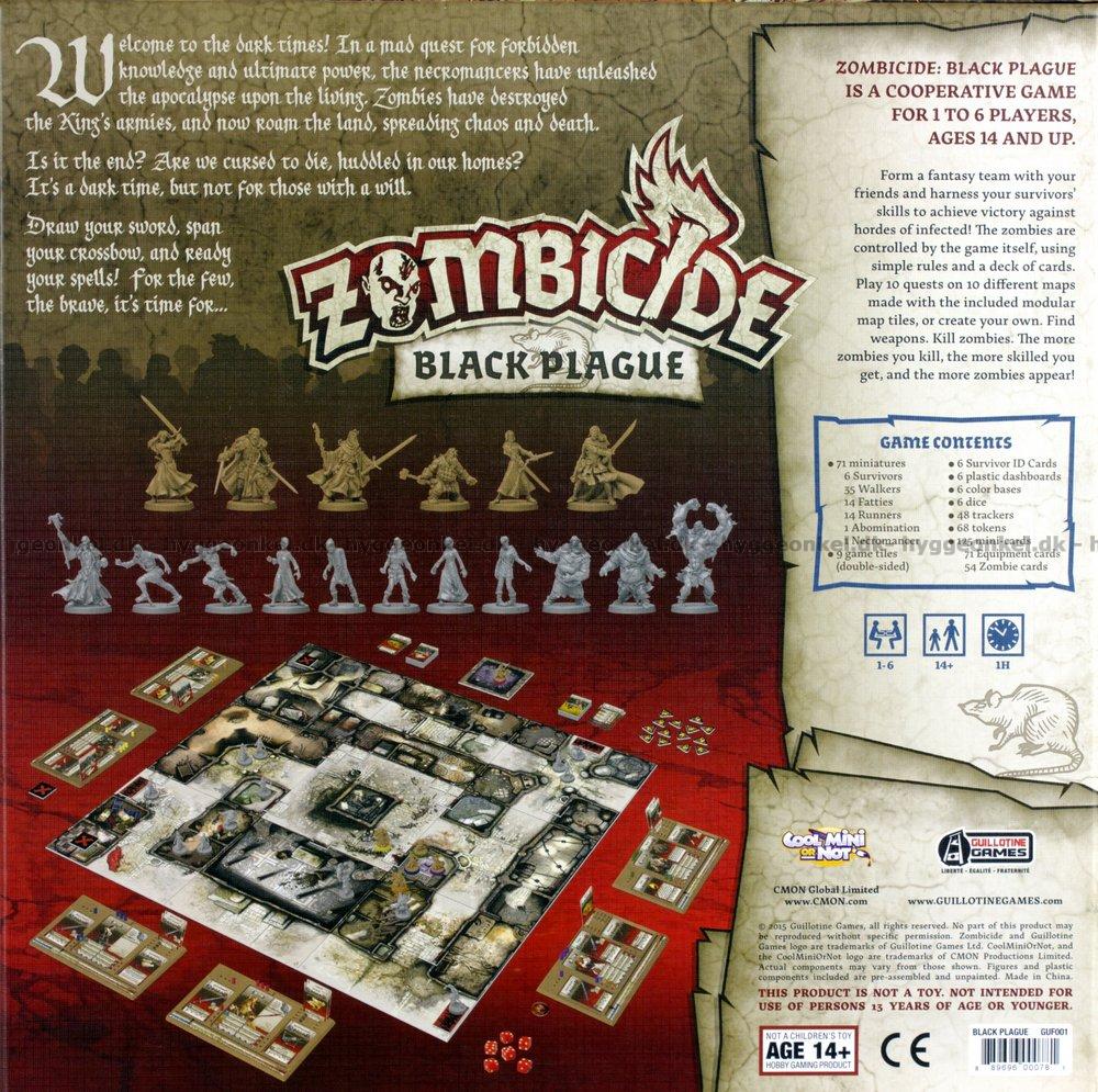 Buy Zombicide Black Plague by Boardgamer.